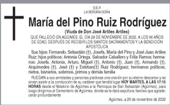 María del Pino Ruiz Rodríguez Canarias7